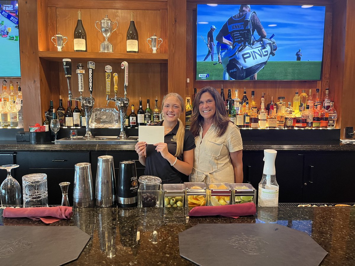 Congratulations to our employee of the month Simone! For those of you who don’t know Simone, she is a Server and Bartender in the Clubhouse. Congratulations Simone! Very well deserved! 

#trumpgolf  #employeeofthemonth #trumpnationalhudsonvalley