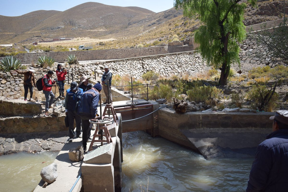 📷📷MEMORIA FOTOGRAFICA LARGADA DE AGUA DE LA REPRESA DE TACAGUA -CHALLAPATA 30 de Septiembre de 2024 Acompaña: Equipo Colectivo CASA