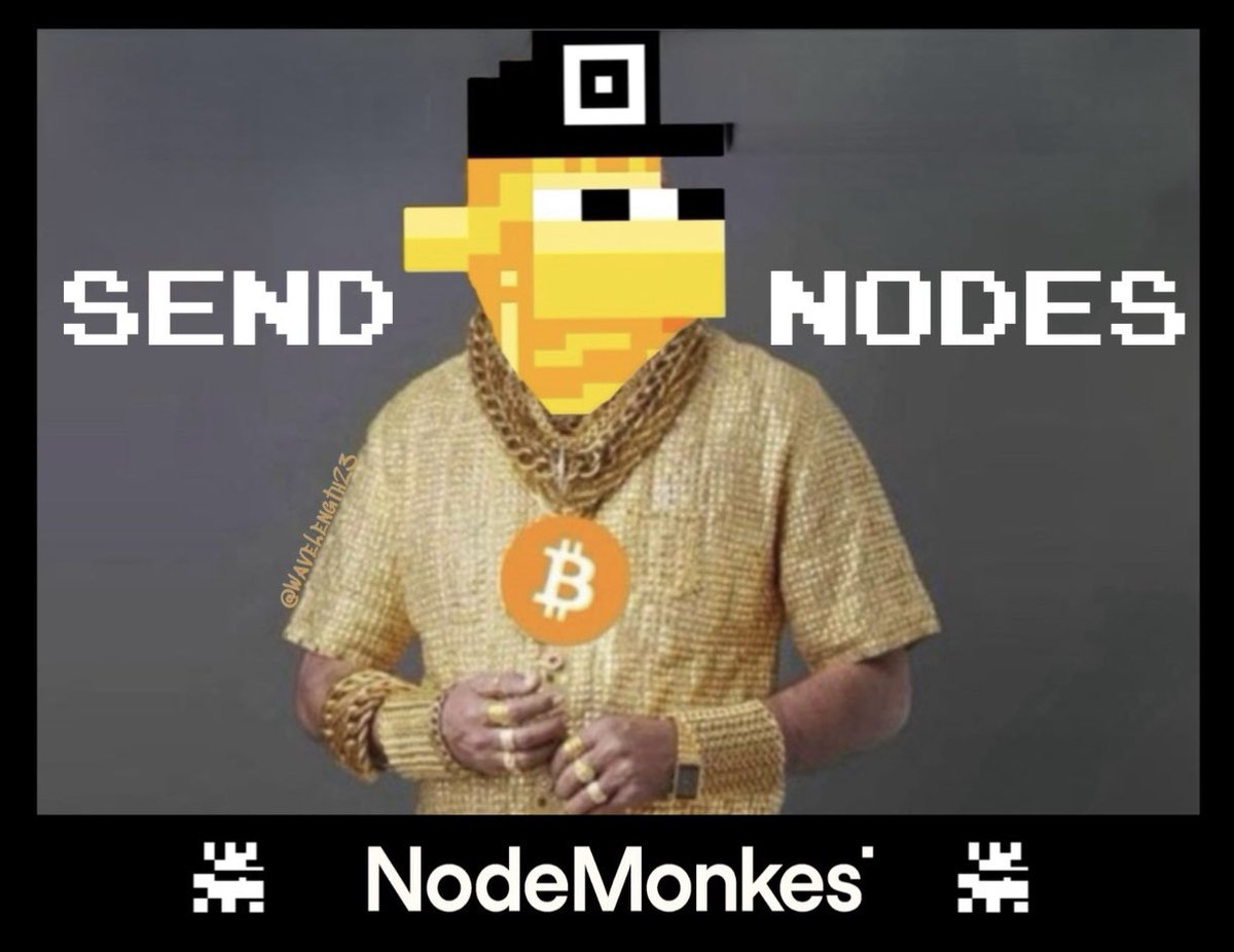 JPEGreg's tweet photo. Nodemonkes is generational wealth https://t.co/0tLUjm9XbW