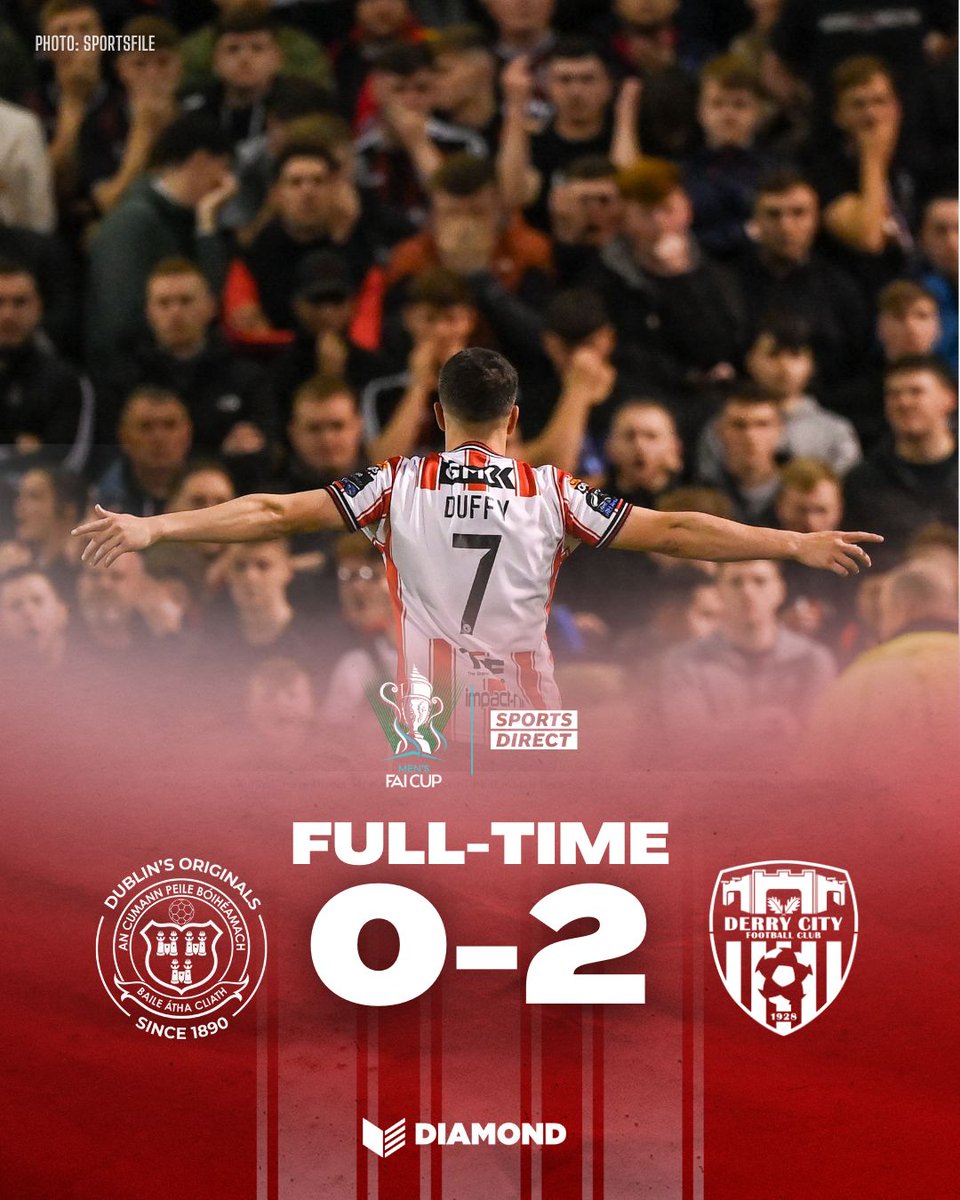 derrycityfc's tweet image. WE'RE GOING BACK TO THE AVIVA