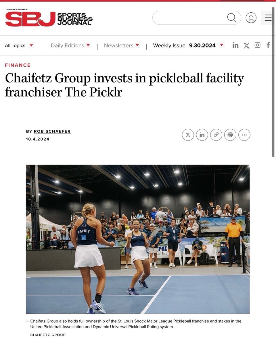 St. Louis Shock® | Major League Pickleball tweet media