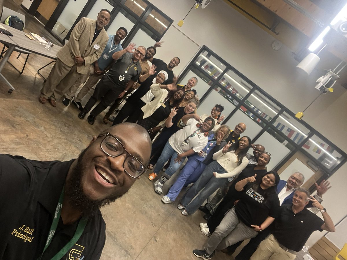 Happy Friday indeed! I am excited about the work of our CTAE Advisory Group! These amazing individuals are committed to advancing the pathways for our RoBees here at <a href="/GlobalImpactAc1/">Global Impact Academy</a>! Looking forward to a great year ahead! <a href="/FCSCTAE/">Fulton County Schools CTAE</a> <a href="/GlobalWbl/">Global Impact Academy WBL</a> <a href="/FultonCoSchools/">FultonCountySchools</a>