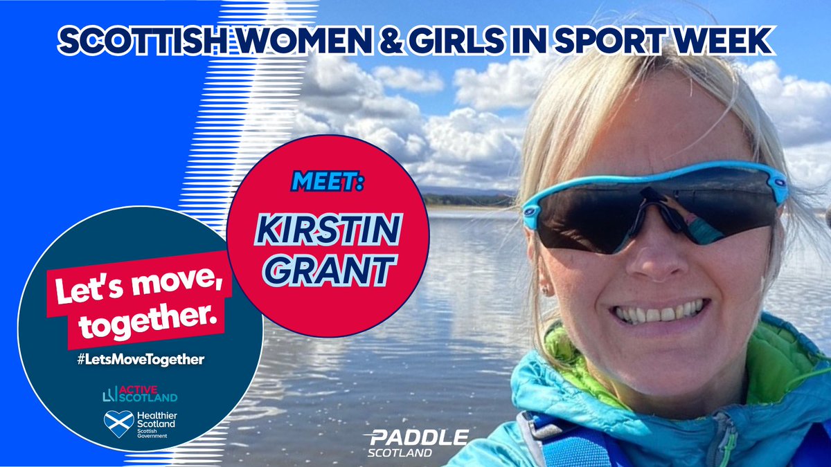 ⭐️Scottish Women &amp; Girls in Sport Week⭐️
Meet: Kirstin Grant
Role: Instructor &amp; Paddle Scotland Mental Health Equality Group member
"I am a serving Police Officer &amp; provide sessions to colleagues with the aim of improving mental health &amp; wellbeing through paddling"
#SheCanSheWill