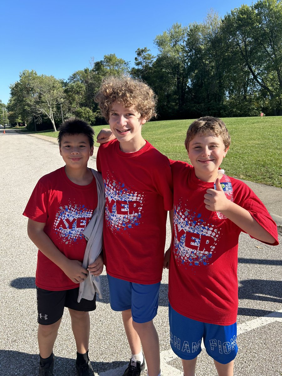 Such a fun Walk-a-thon! Sixth grade had a great time! <a href="/ayerelementary/">Ayer Elementary</a>