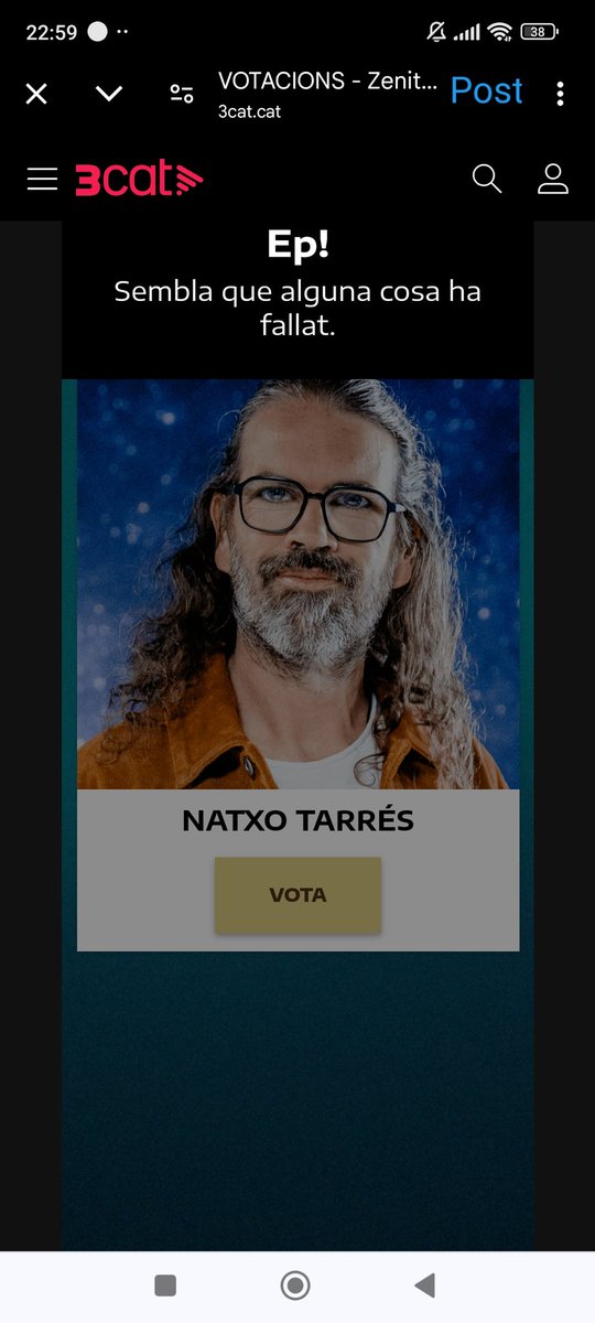 SrtoBravo_'s tweet photo. #Zenit3Cat

Porqué no deja votar ? https://t.co/feSqgqYzF5