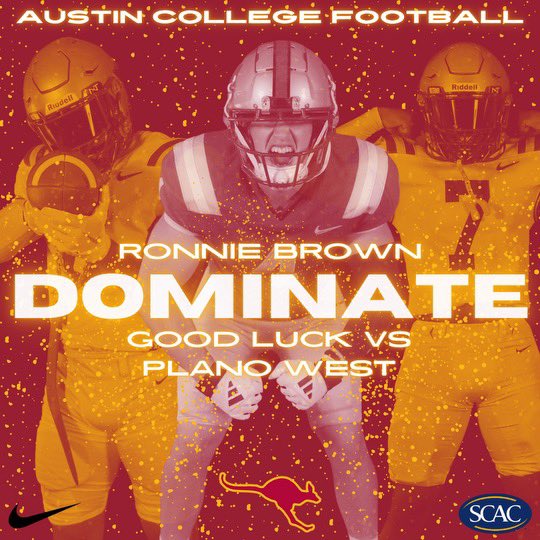 I appreciate the love <a href="/TonyJoeWhite5/">Tony Joe White</a> <a href="/RoosFootball/">Austin College ’Roos Football</a> <a href="/CoachBrionesAC/">Bobby Briones</a> 
#BlessedAndGrateful #GoRoos