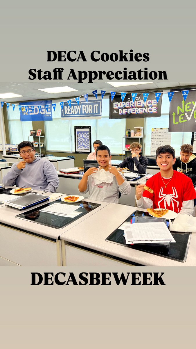 FrankfortDECA's tweet image. DECA Cookies 💙🍪 #DECASBEWEEK