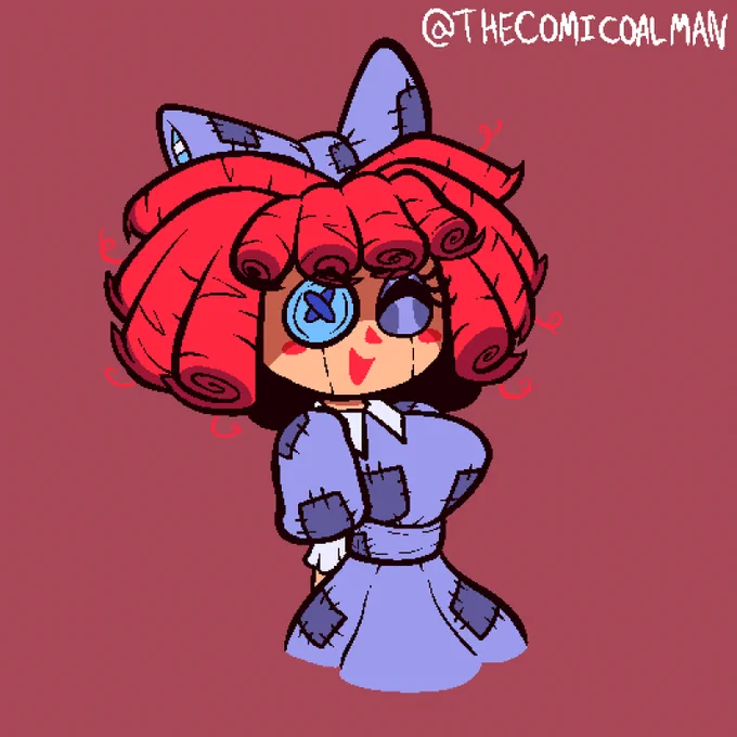 Here's the full Ragatha drawing!!#TheAmazingDigitalCircus 