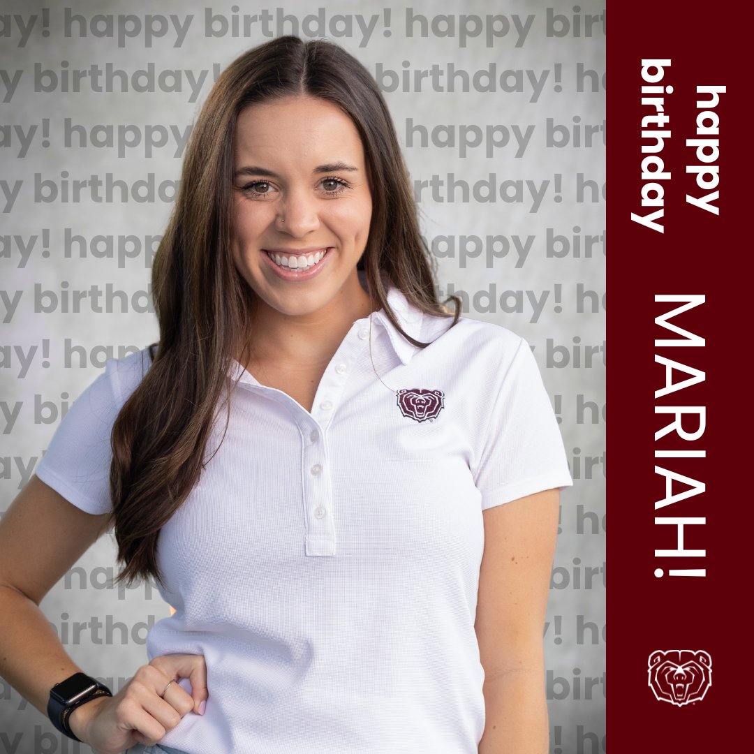 Happy birthday to Assistant Coach, Mariah!