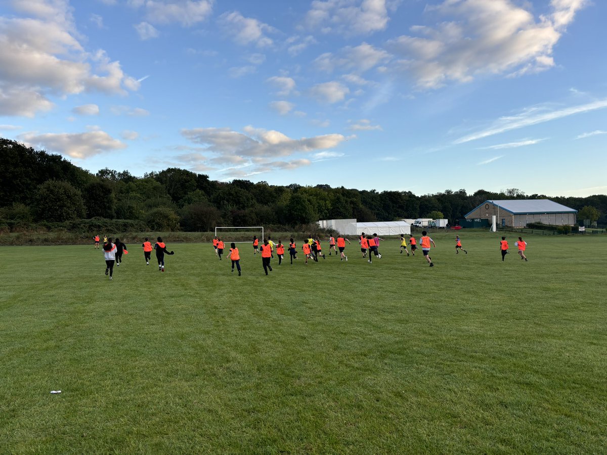 Finishing with some sprints this morning at running club..