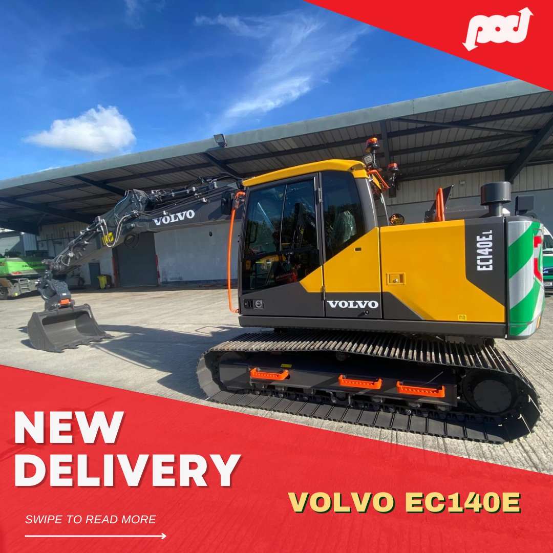 PODMachines's tweet image. Today&apos;s machine of the week is the EC140E!

The EC140E - designed to deliver every function with superior efficiency. 

Pat O&apos;Donnell &amp;amp; Co.
patodonnell.com

#volvoce #volvoscoop #volvoloader #construction #machinery #heavymachinery #machinerylife