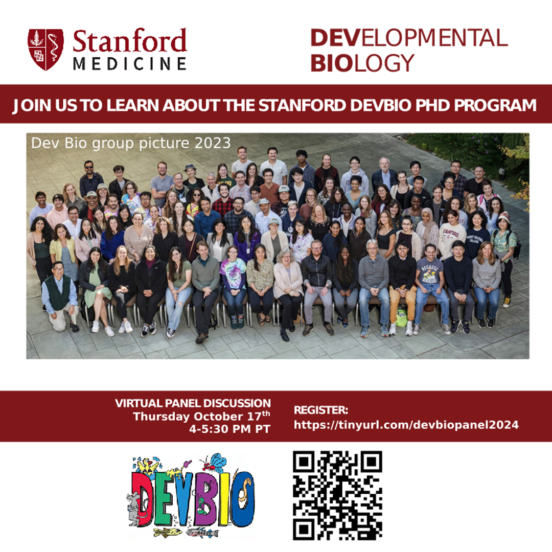 Join our #DevelopmentalBiology program in a panel discussion this October 17th. Scan the QR code or head on over to our website to register: brnw.ch/21wNtkC

#PhD #PhDjourney #DevBio #ApplicationSeason