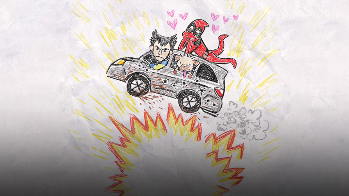 💥 <a href="/Deadpool/">Deadpool</a> + Wolverine + <a href="/MarvelComicsHQ/">Marvel Comics</a> = Doodlepool! 🖍️

Doodlepool #1 is now available in the Marvel Unlimited app: apple.co/Doodlepool