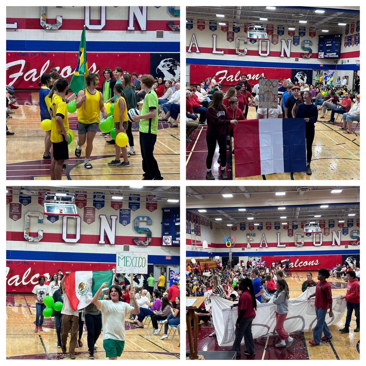 SPCSSFalcons's tweet image. What a day!  The Olympics have officially kicked off at St. Paul’s with an excellent opening ceremony!  Let’s keep up the spirit and bring it into our events next week!  Let’s go Falcons! #spcss #falcons