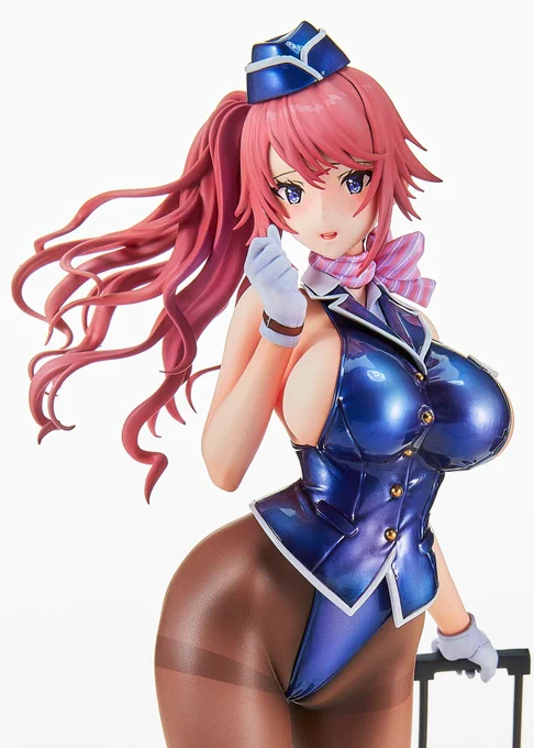 【締切間近】ヴェルテクス様の『タイトなおしごと』シリーズより、「おしごと3:CAさん 西園寺あや」さんのフィギュア予約が間もなく終了となります!フライト完了までに是非ご予約をお忘れなく■あみあみ限定版:■あみあみ通常版: 