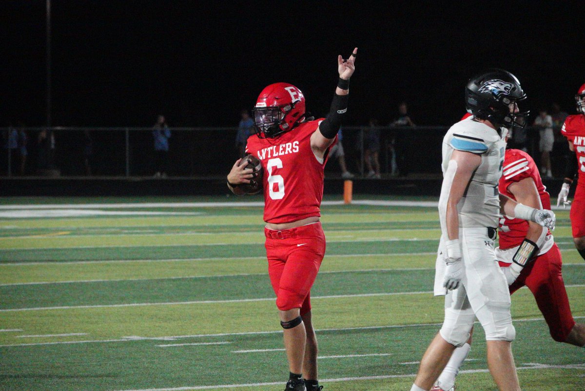 <a href="/1stDownAntlers/">Elkhorn Antler Football</a> move to 3-3 on the year. Matthews had a big game for the Antler offense with more than 200 yards passing and 100 yards rushing. Turman tallied more than 150 yards receiving. The defense held the Wolves to under 10 yards rushing. Mull had a sack and a pick
