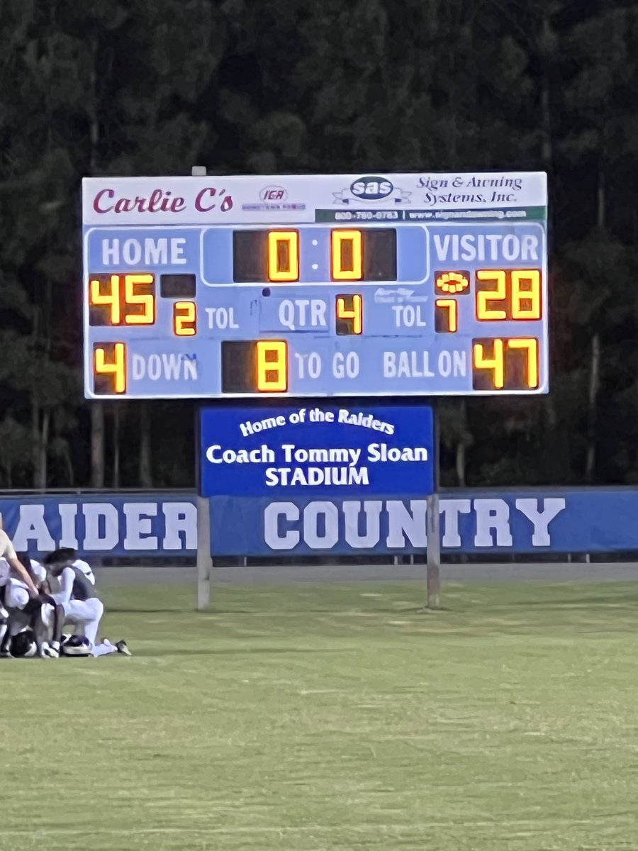 Varsity Football Final

MIDWAY - 45
Clinton - 28