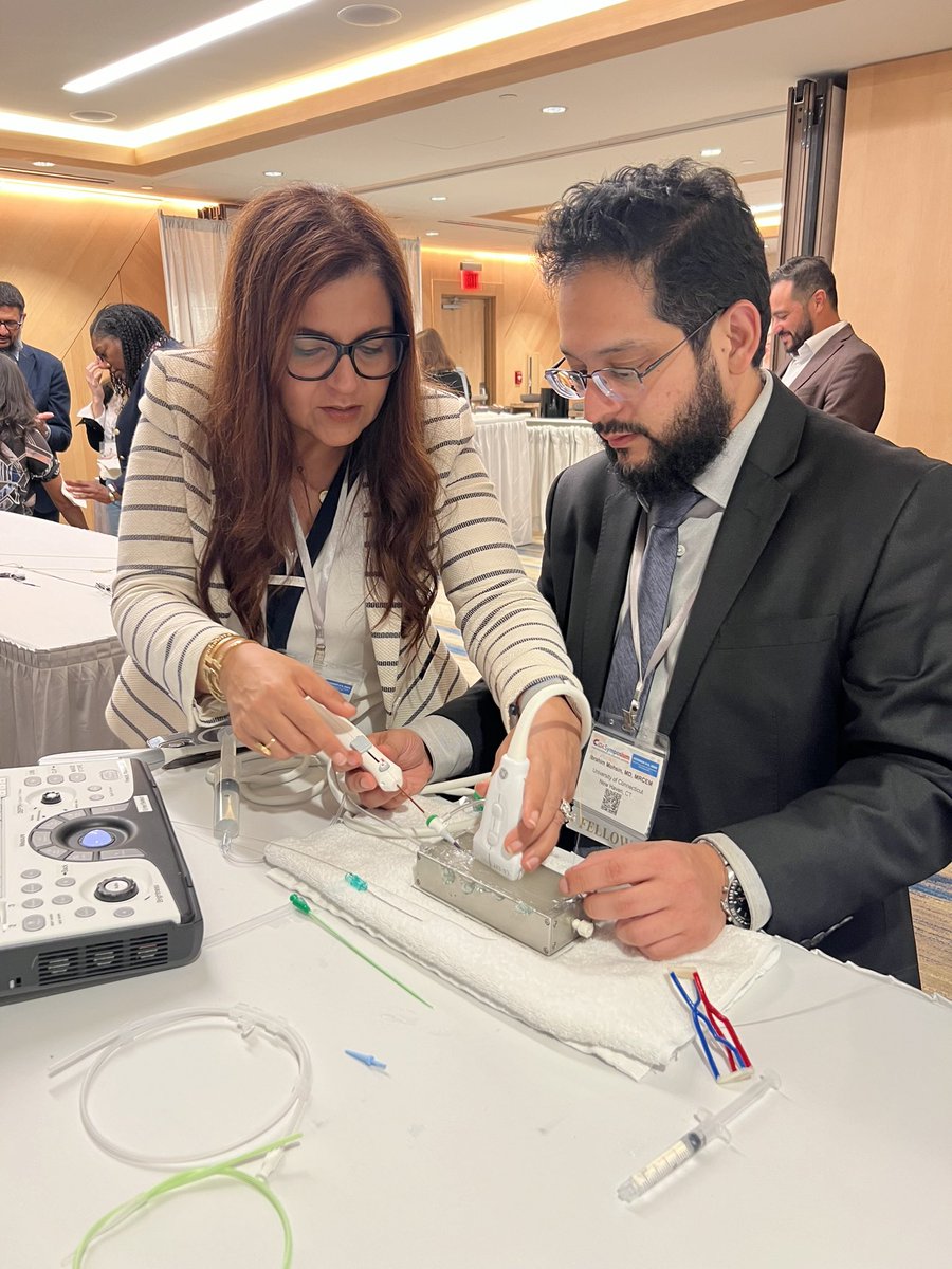 The Simulation of Dialysis Access #SODA session at the #CIDA2024 meeting. 
Great teaching &amp; discussions led by experts in the field. 🌟