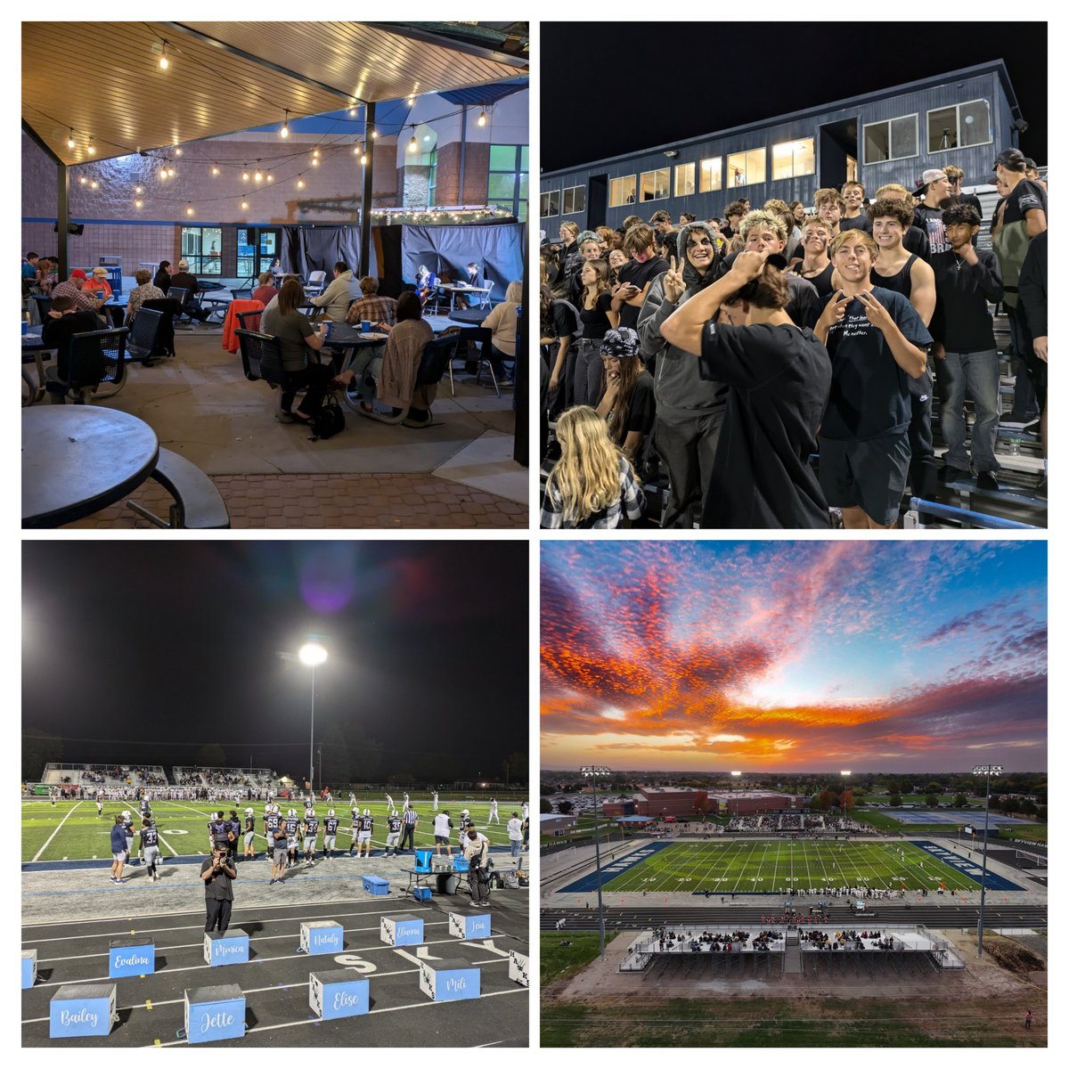 Fun Friday at Skyview High!
Football, fans, dinner theater