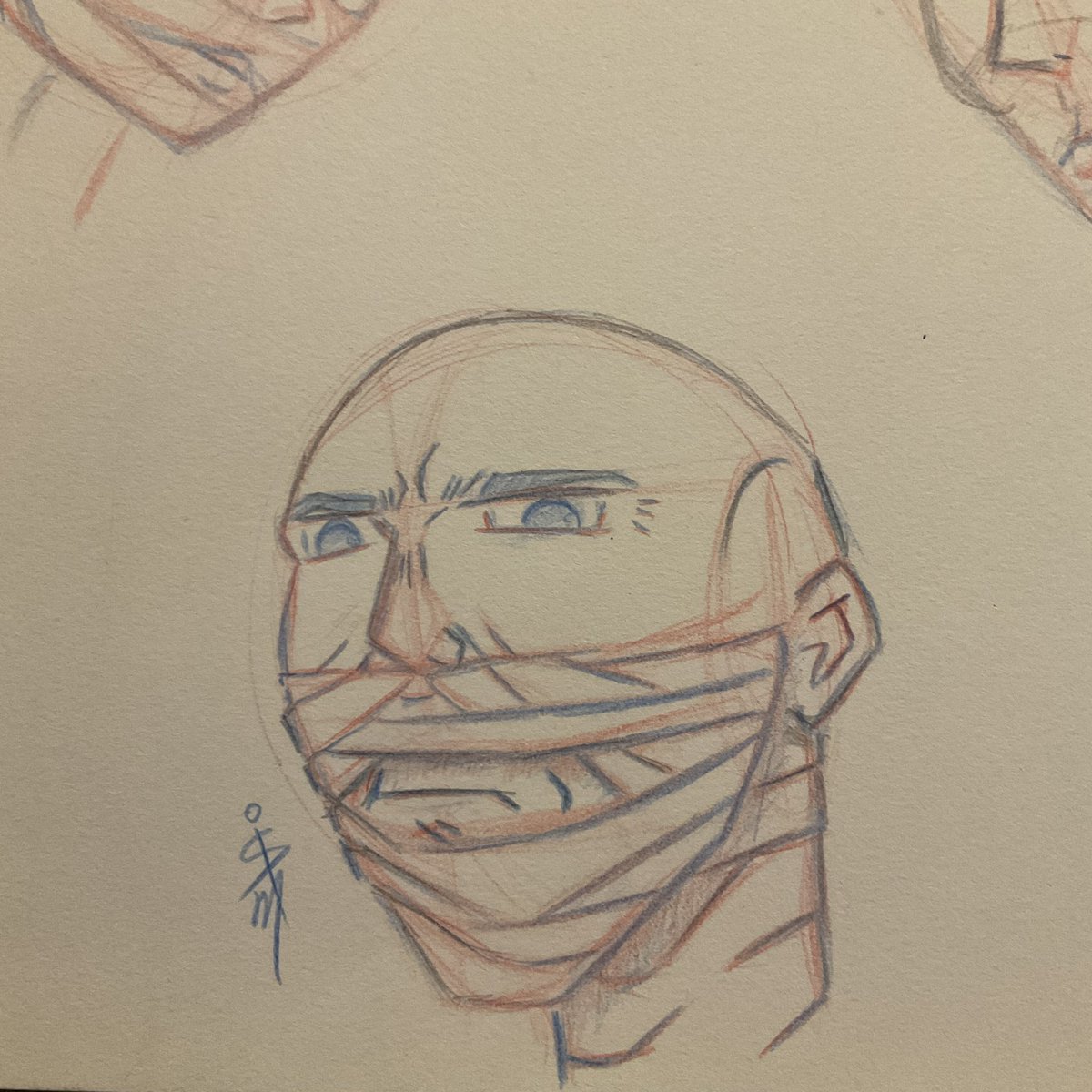seikosaurus's tweet photo. DΓa 4/30, Momia reto de octubre de dibujos #gatober de @GatoCartoon1911 #mummy #October #facedraw #drawchallenge https://t.co/F1ijzye212