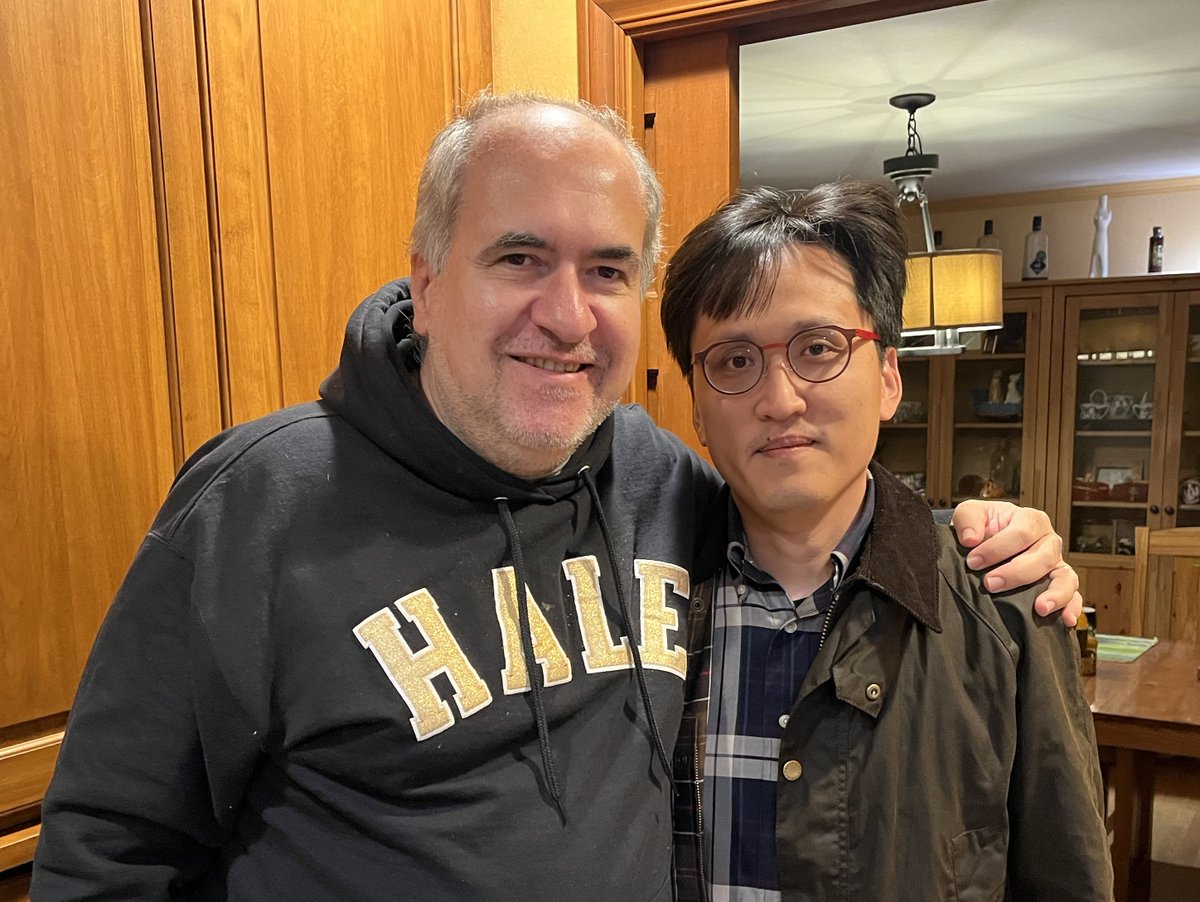 Thank you again for visiting, <a href="/DaisoonKim/">Daisoon Kim</a>! Always great to see you. I wish also <a href="/galipkemal/">G. Kemal Ozhan</a> had been here.

Have a safe flight back home!