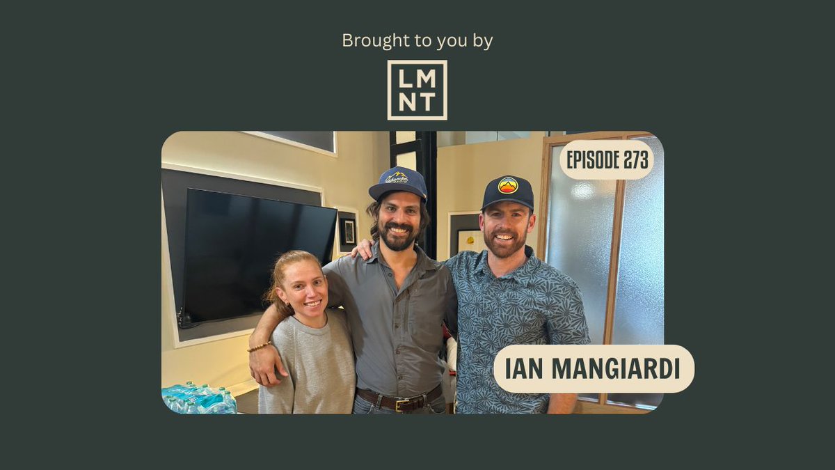 Ian Mangiardi on Youtube Hit “As It Happens,” Getting Dumped on Trail (Twice), and The Explorers Club (BPR 273) 🎙️  buff.ly/3TNQFNs