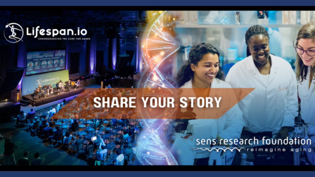 As we take this huge step into the future as Lifespan Research Institute, we want to hear from you! If you’ve been inspired or impacted by the work of Lifespan.io or SENS Research Foundation, we invite you to share your story.

lifespan.io/joining-forces…