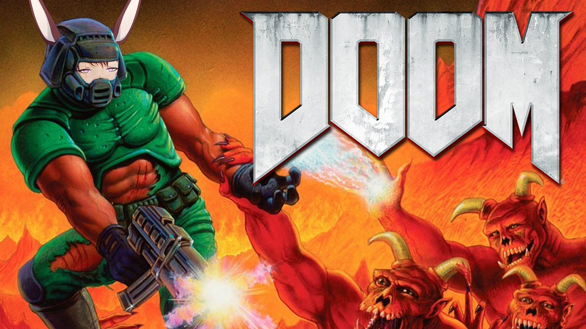 AdventurerAlm's tweet image. The VoD of our #DOOM collab is now up, over on YouTube!
| #VTuber #PunBrigade
| youtu.be/SjHQs7tHRi0