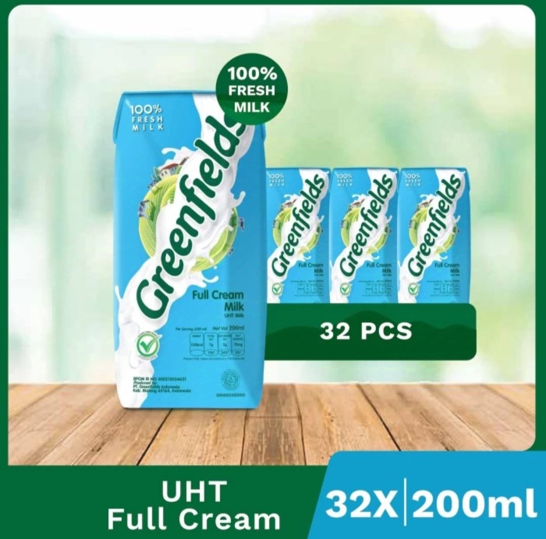 Minum susu greenfield full cream dahulu
tokopedia.link/DaJqkFnLqNb