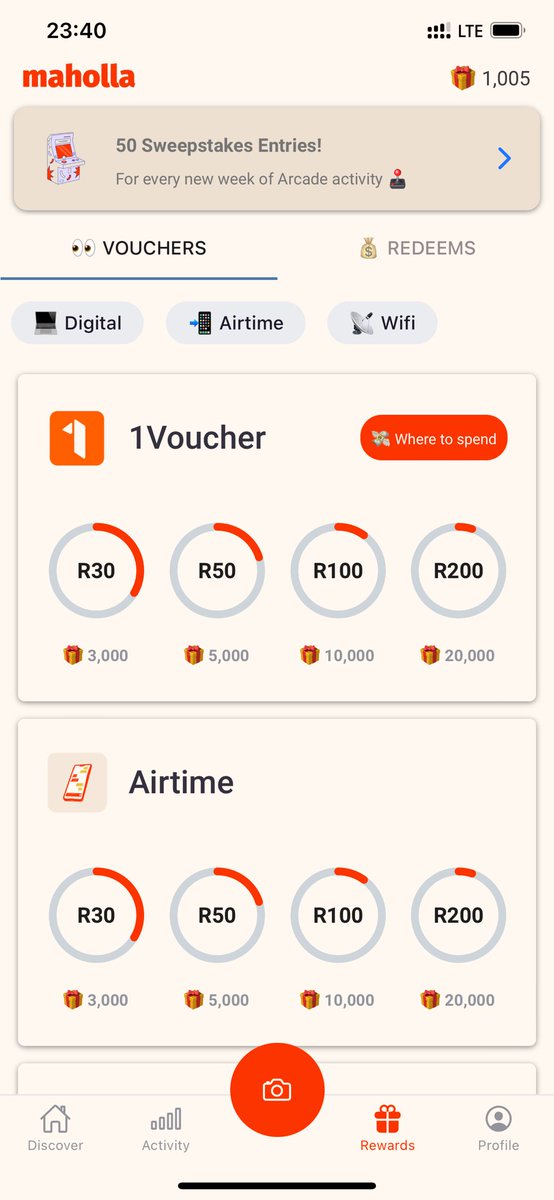 mathabojo's tweet image. Earn FREE OTT, 1Voucher, and so much more with Maholla! 😍

Play games, take surveys, and watch your points soar in the app! 📈

Use my referral code A4IZG when you sign up, and you'll score entries into the weekly Sweepstakes prize pot worth R5,000!💰maholla.com