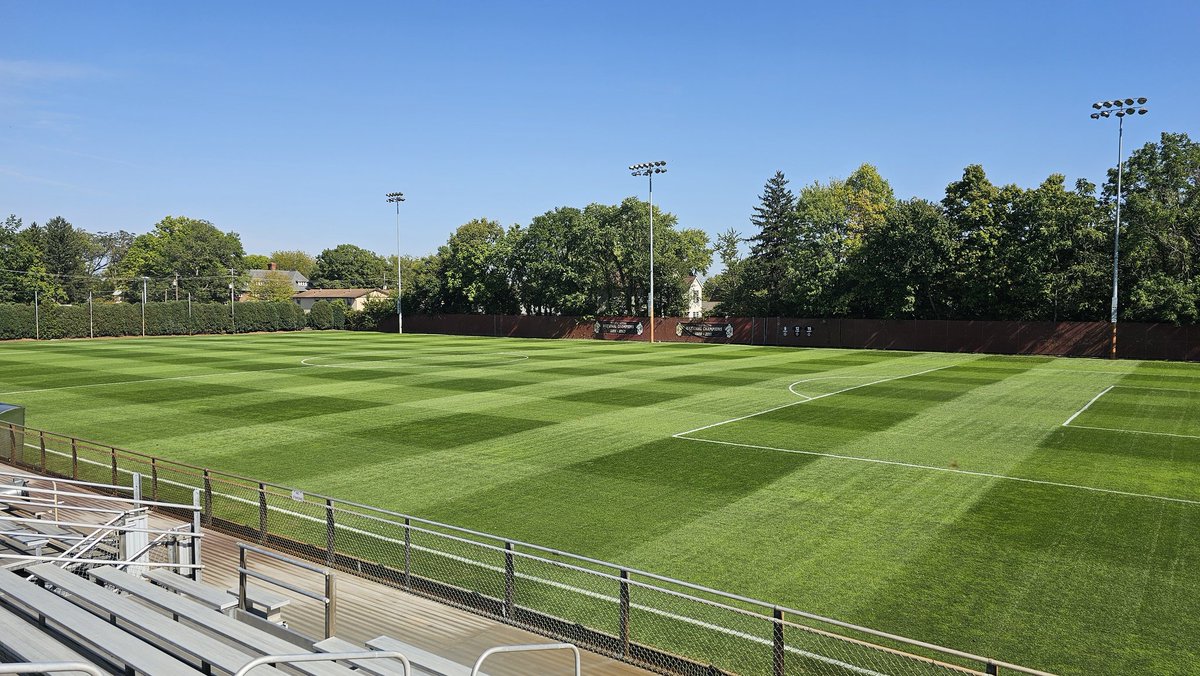 Front & Center Turf (@frontcenterturf) on Twitter photo Field prepped for <a href="/OWUMSOC/">Ohio Wesleyan Soccer</a> tonight as they kick off homecoming weekend! #BetterOnRealGrass Field prepped for <a href="/OWUMSOC/">Ohio Wesleyan Soccer</a> tonight as they kick off homecoming weekend! #BetterOnRealGrass