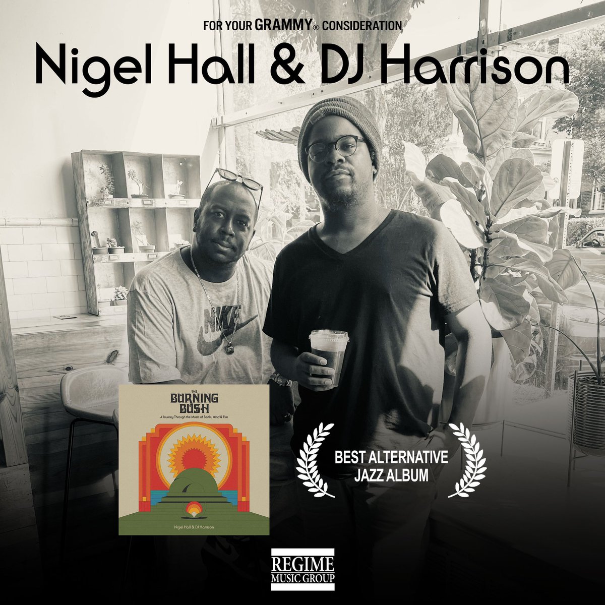 Thank you to the <a href="/RecordingAcad/">Recording Academy / GRAMMYs</a> for including ‘The Burning Bush: A Journey Through the Music of Earth, Wind &amp; Fire’ in the first round voting in this year’s GRAMMY® Awards!