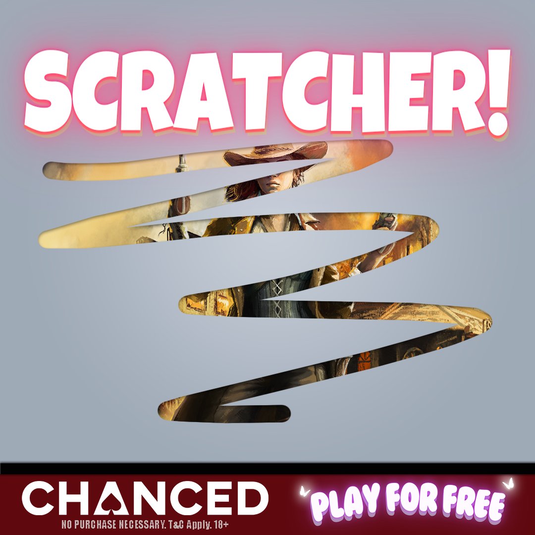 🚀 SCRATCHER! 🚀

Identify the slot hidden in the post! 🤔

WINNERS: 3
PRIZE: 5SC

Rules:
1. LIKE + RT this post!😊
2. Be FOLLOWING @realchanced ✅
3. Comment with what slot is hidden in the post! (along with your chanced username) 💯

GOOD LUCK! 🤞