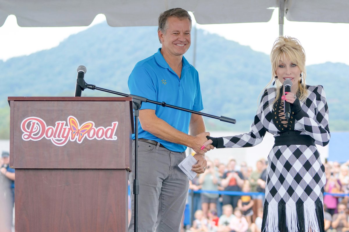 <a href="/DollyParton/">Dolly Parton</a> donated $1M to Mountain Ways Foundation for Hurricane Helene flood victims. We are joining Dolly Parton’s Stampede, Pirates Voyage Dinner &amp; Show and The Dollywood Foundation with a combined matching $1M contribution.

Donate/volunteer at mountainwaystn.org
