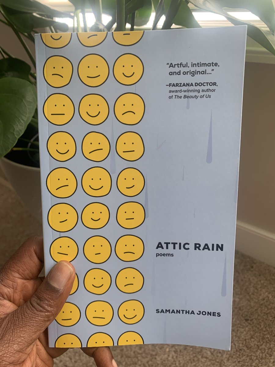 Uche Peter Umezurike, PhD (@ucheumezurike) on Twitter photo Chuffed to get my copy of <a href="/jones_yyc/">Samantha eff Jones</a> fantastic debut poetry collection Attic Rain @NeWestPress.
#poetry Chuffed to get my copy of <a href="/jones_yyc/">Samantha eff Jones</a> fantastic debut poetry collection Attic Rain @NeWestPress.
#poetry