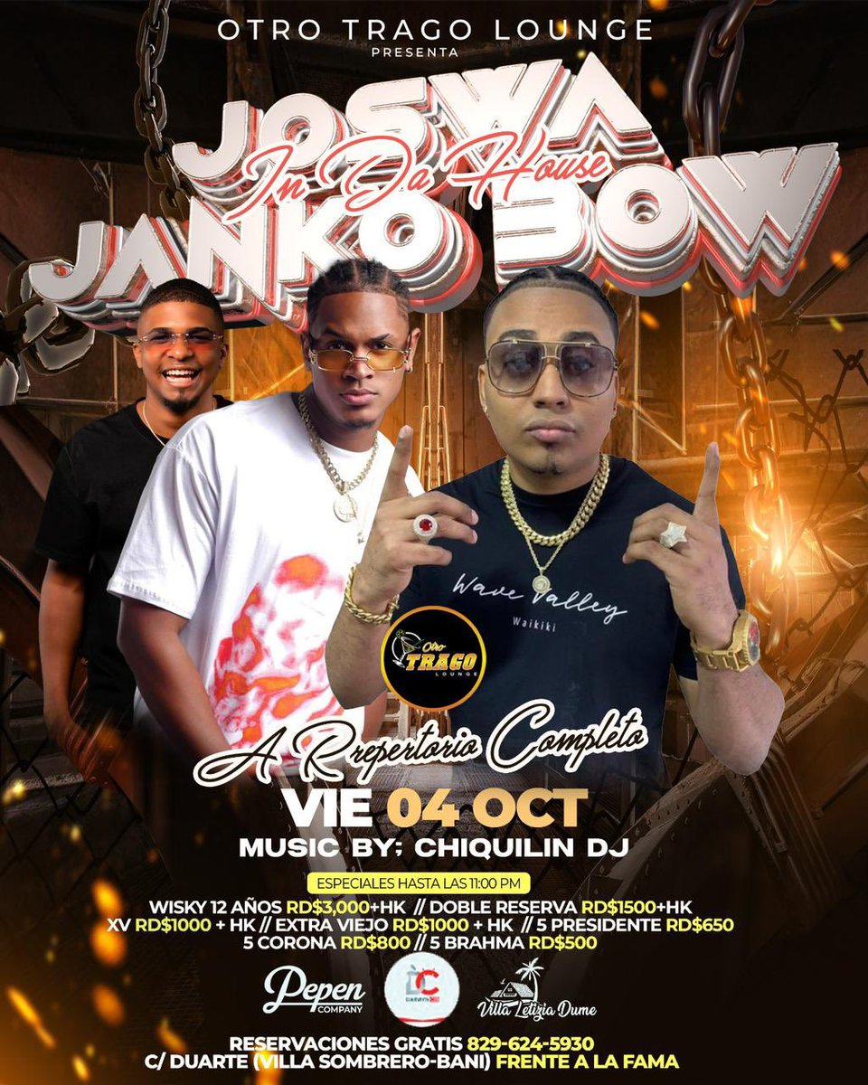 Esta noche cantaremos en bani villa sombrero