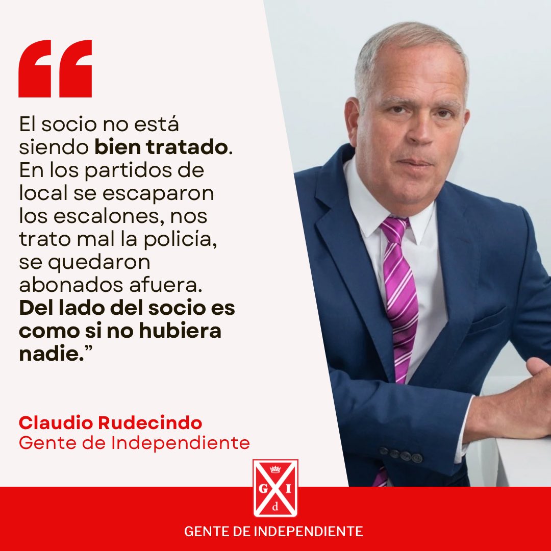 Compartimos un fragmento de la entrevista a Claudio en 📻 SIEMPRE DEL ROJO RADIO