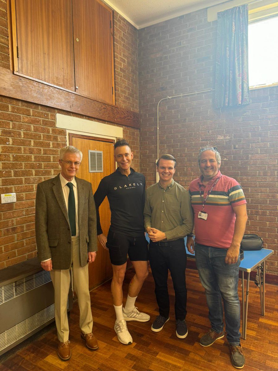 Today, along with The Mayor Simon Bond and Cllr Gary Reeves, I visited the Maidenhead &amp; District Stroke Club, spending the morning with the 50-strong membership &amp; volunteer committee. 

The club has provided a social space for thousands of stroke survivors for over 30 years.