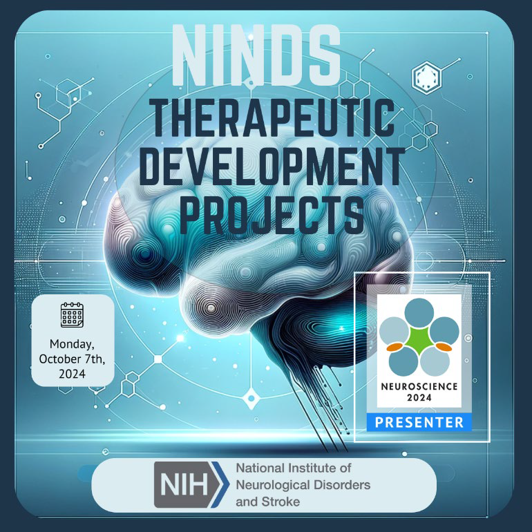 Thrilled to announce that we'll be showcasing our research at the Therapeutics Development at NINDS event! Join us at Neuroscience 2024 for cutting-edge discussions. <a href="/SfNtweets/">Society for Neuroscience (SfN)</a> <a href="/NIH_NINDS/">NINDS</a> <a href="/NIH/">NIH</a> <a href="/ActuatedMedical/">Actuated Medical</a> <a href="/MaureenMulvihi3/">Maureen L. Mulvihill, Ph.D.</a> 

#NINDSInnovation n4solutionsllc.com/therapeuticdev…