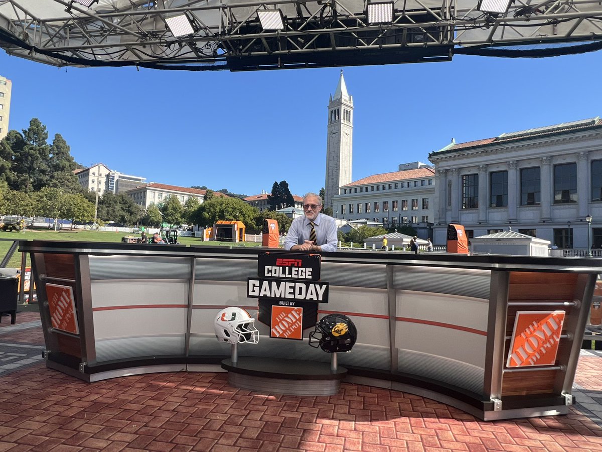 ESPN GameDay. Go Bears.