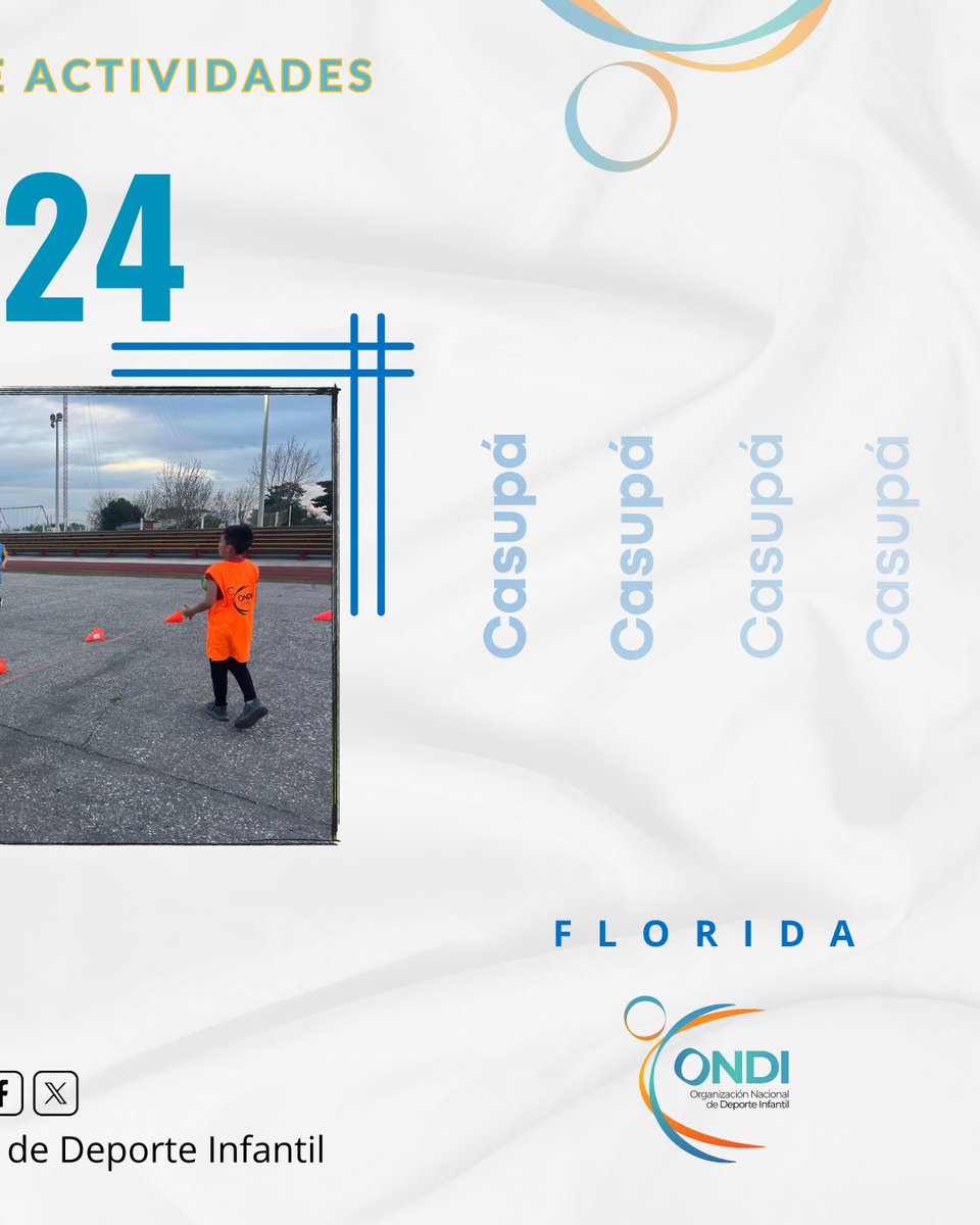 🅞🅝🅓🅘 2024

📌 Casupá (Florida) 

#ElDeporteNosAcerca