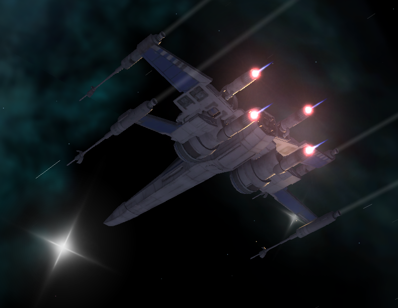 EmpireInFlames's tweet photo. FreiTek's new T-70 X-wing shows promise as a successor to the Incom T-65, but ongoing lawsuits between Imperial-owned Incom and Republic-friendly FreiTek over patent infringement and trade secret violations have slowed deployments to active squadrons to a crawl. https://t.co/JMTR6vHyfT
