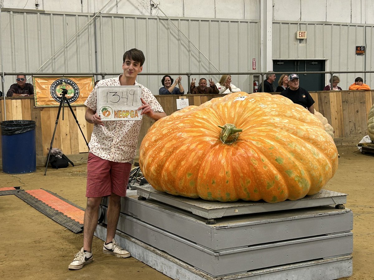 CONGRATS to Henry Swenson of Topsfield— he beat his personal best.. but he’s not the winner this year. We’ll show you who Is— on #WCVB  at 11!
#TopsfieldFair2024
