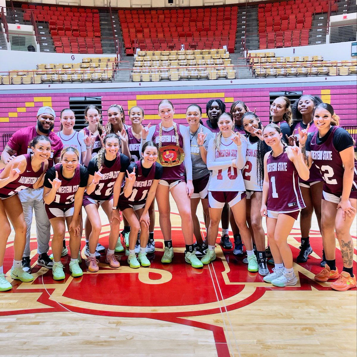 MSU Texas Women’s Basketball (@msutexaswbb) on Twitter photo It’s giving…tough & together! 🐎🏀
#stanggang | #msutexaswbb It’s giving…tough & together! 🐎🏀
#stanggang | #msutexaswbb