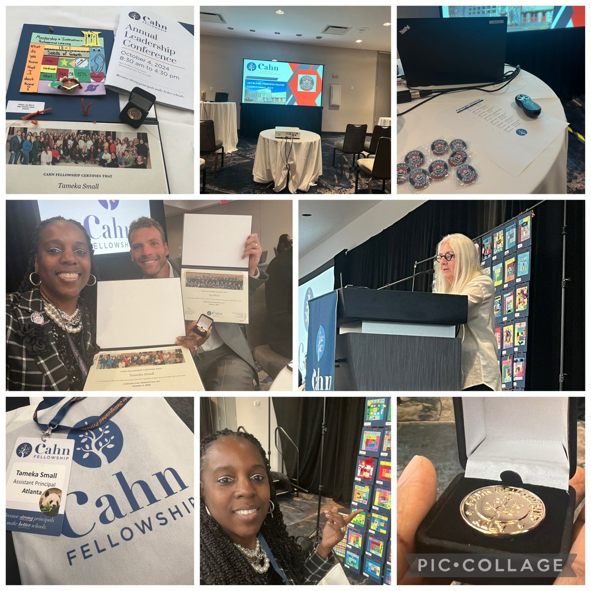 MsSmall2016's tweet image. Annual @CahnFellowship was 🔥This journey with @jbland100 was one of growth + 🎯focus on children &amp;amp; staff @MorrisBrandonES 🐝🐝! Everyone in pic attended our session to learn about our Problem of Practice 😍📝👏🏾🙌🏾! @wardellhunterED @IBinAPS @apssupt @apsupdate #Transformative21