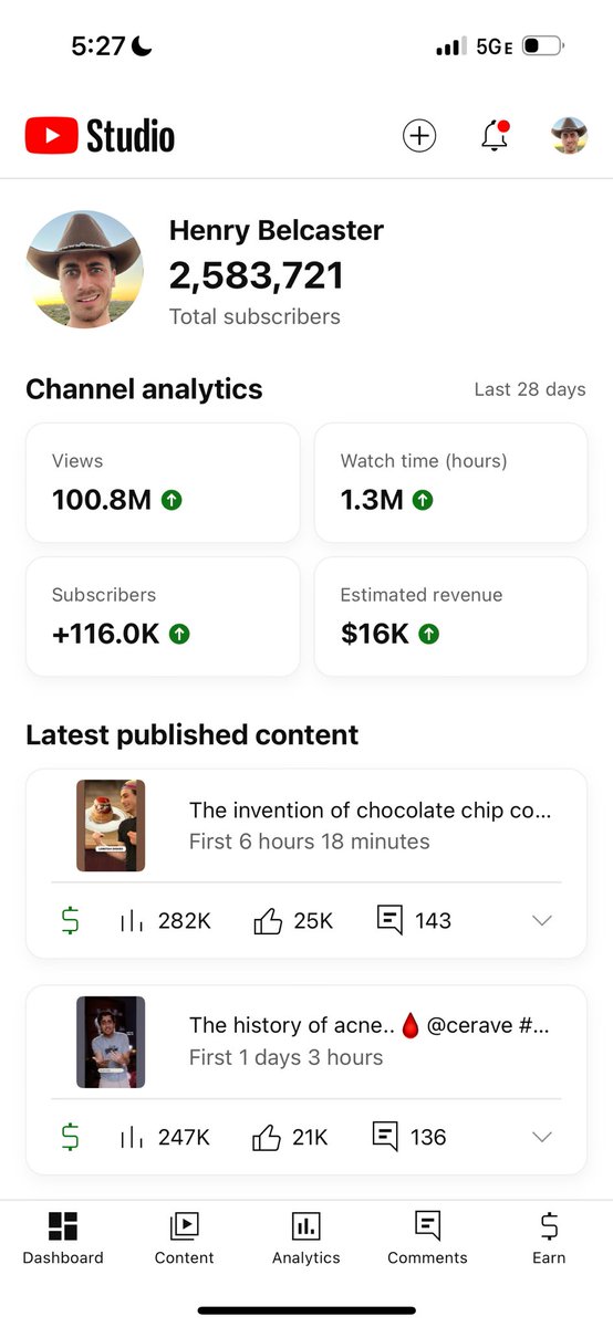 There is money in Short-form video now!!! 

Last year when YouTube launched Shorts, CPM was $0.02 per 1,000 views 

Today it’s up to $0.16 per 1,000 views 

(Granted SmartNonsense still operates at a stupid loss: $-30k/mo 🤣)