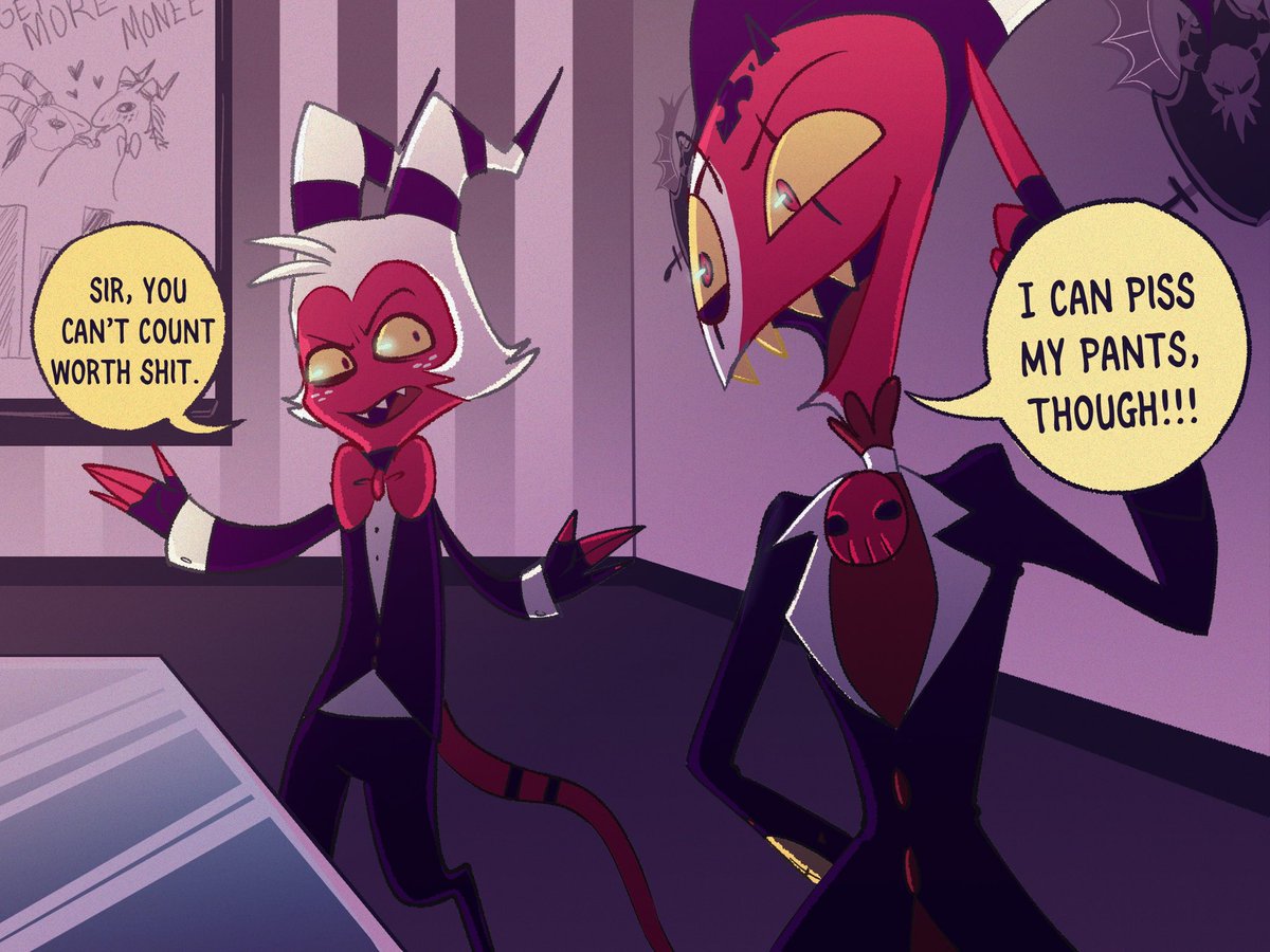 moxxie’s existential crisis 😭 tweet media