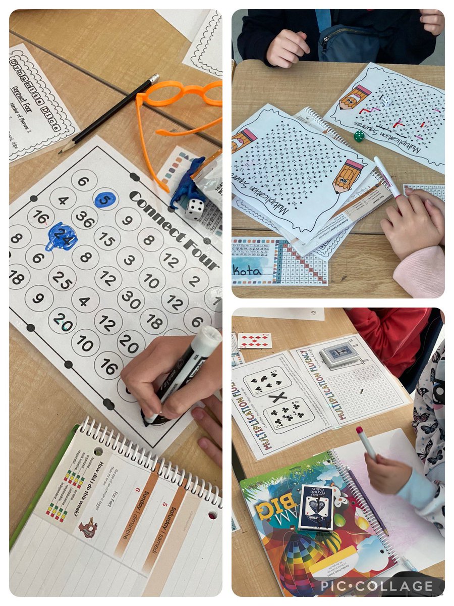 Fact fluency Friday! I loved how engaged my students were as they played these games and worked on multiplication facts. <a href="/CaradocPS/">Caradoc Public School</a>