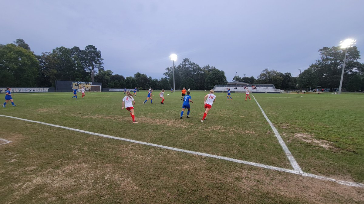 CoachKaten's tweet image. A BIG thank you @GSWAthletics, @GSW_WSoc, &amp;amp; Coach Crawford for hosting Blazer Soccer tonight for our home match vs. UAH, while our community &amp;amp; campus still recover from Helene.