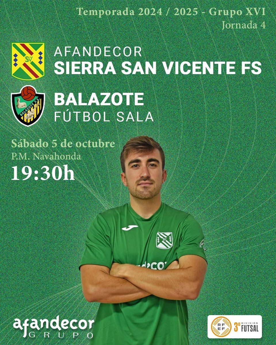 ssv_fs's tweet photo. 🍒 ¡El #Sénior pondrá la guinda a un fin de semana que nunca olvidaremos!

Tras los estrenos del #Femenino (viernes 4 / 20:30h) y del #Juvenil (sábado 5 / 16:30h), el primer equipo buscará resarcirse 💪🏼 de la derrota de la pasada jornada.

#SeguimosAvanzando💚 https://t.co/Mv5UFgpspn